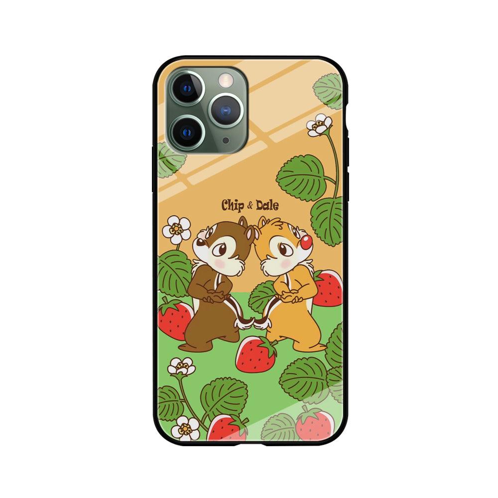 Chip N Dale Strawberry Field iPhone 11 Pro Case-Oxvistore