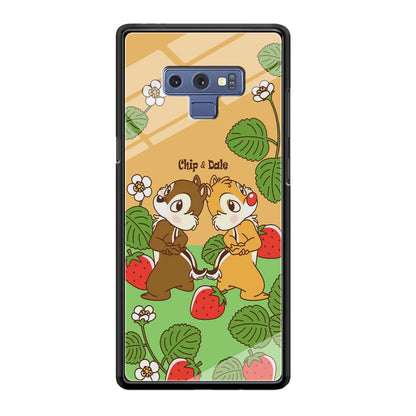 Chip N Dale Strawberry Field Samsung Galaxy Note 9 Case-Oxvistore