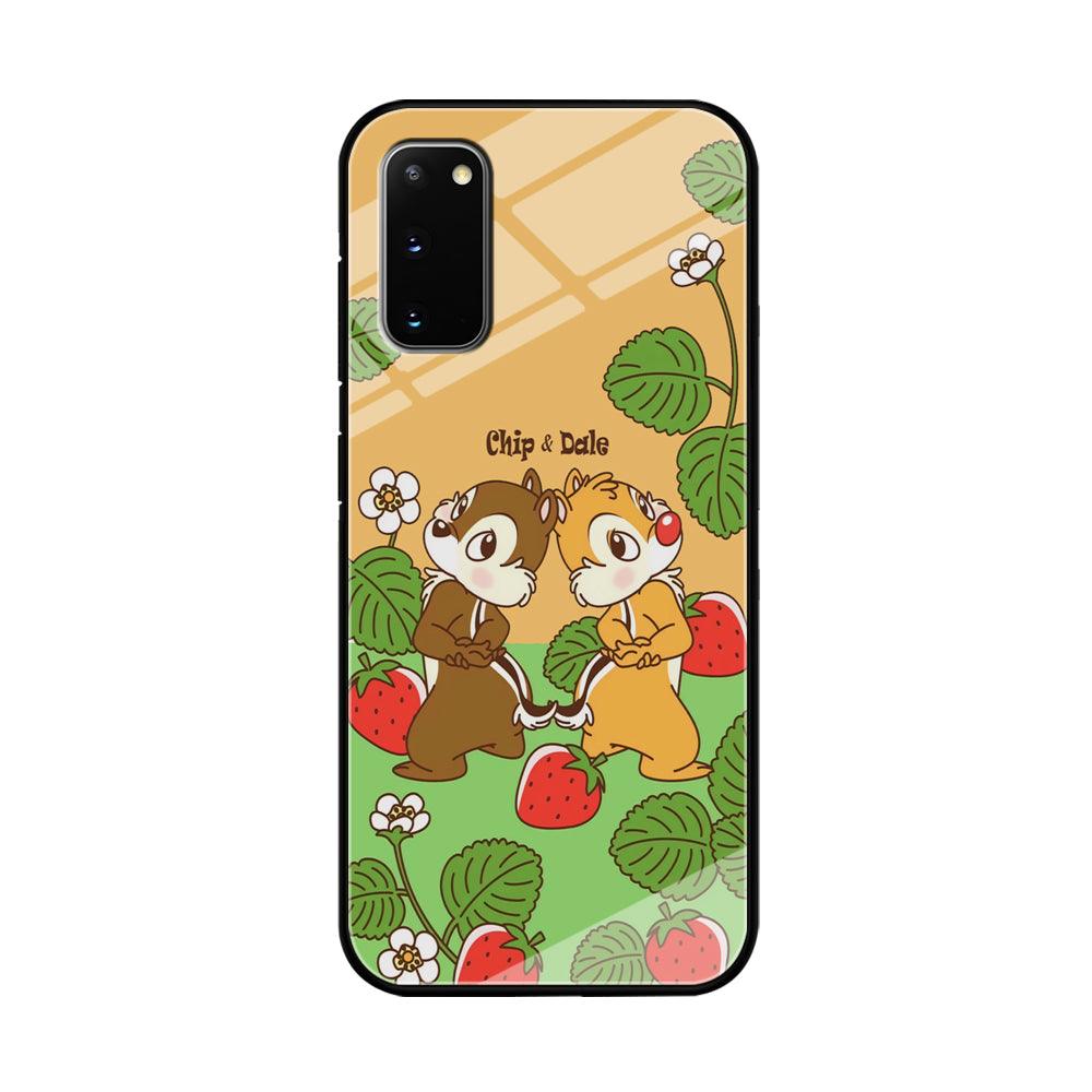 Chip N Dale Strawberry Field Samsung Galaxy S20 Case-Oxvistore