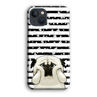 Chubby Face Pug iPhone 13 Case-Oxvistore