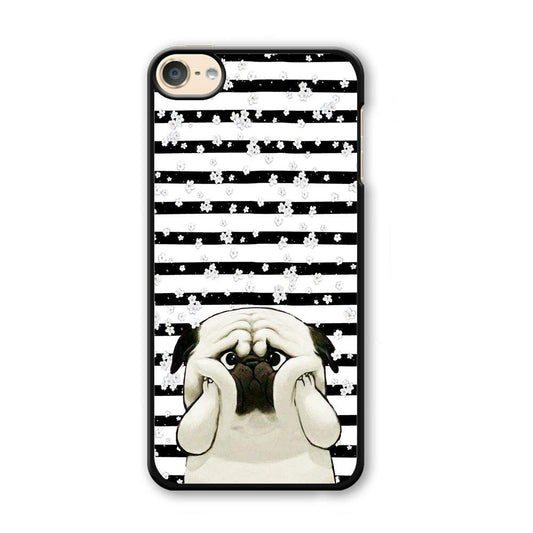 Chubby Face Pug iPod Touch 6 Case-3D Case-Oxvistore