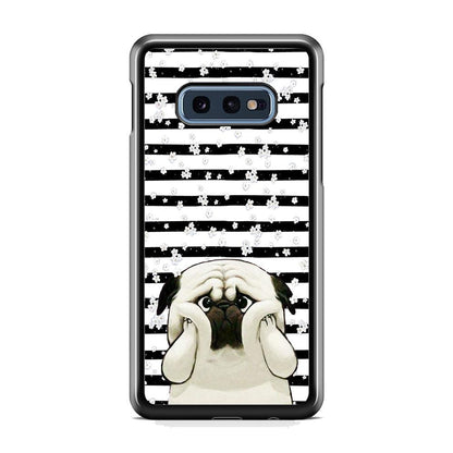 Chubby Face Pug Samsung Galaxy S10E Case-Oxvistore