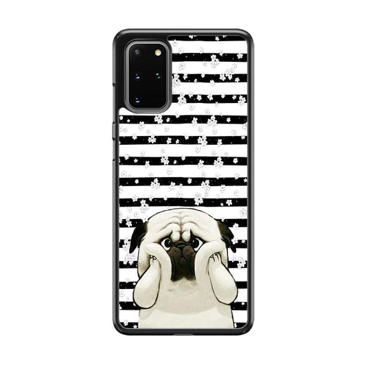 Chubby Face Pug Samsung Galaxy S20 Plus Case-Oxvistore