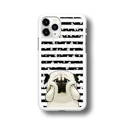 Chubby Face Pug iPhone 11 Pro Max Case-Oxvistore