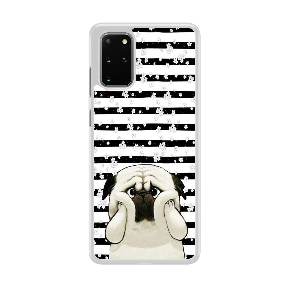 Chubby Face Pug Samsung Galaxy S20 Plus Case-Oxvistore