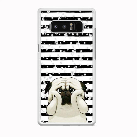 Chubby Face Pug Samsung Galaxy Note 8 Case-Oxvistore