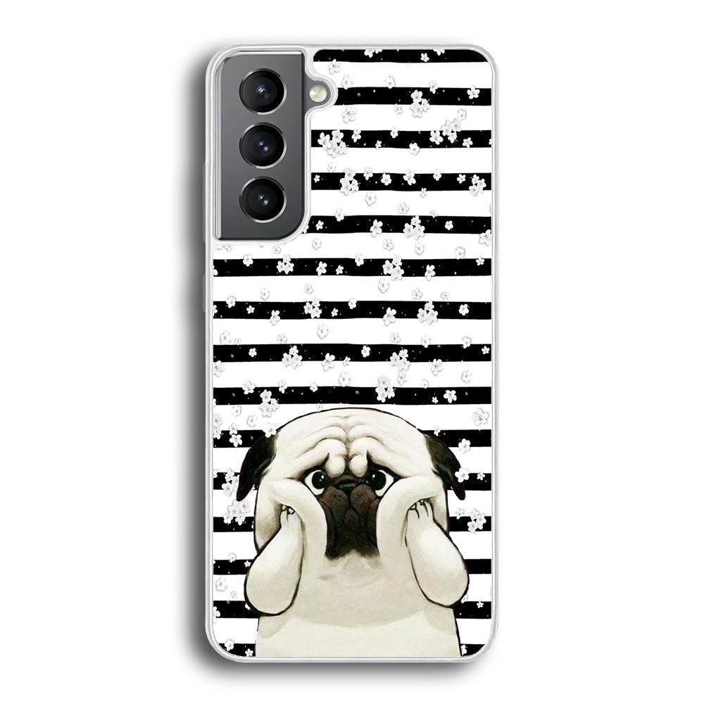 Chubby Face Pug Samsung Galaxy S21 Plus Case-Oxvistore