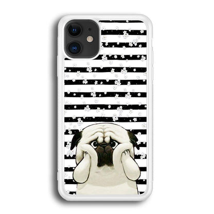 Chubby Face Pug iPhone 12 Case-Oxvistore