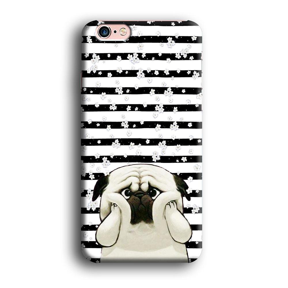 Chubby Face Pug iPhone 6 | 6s Case-Oxvistore