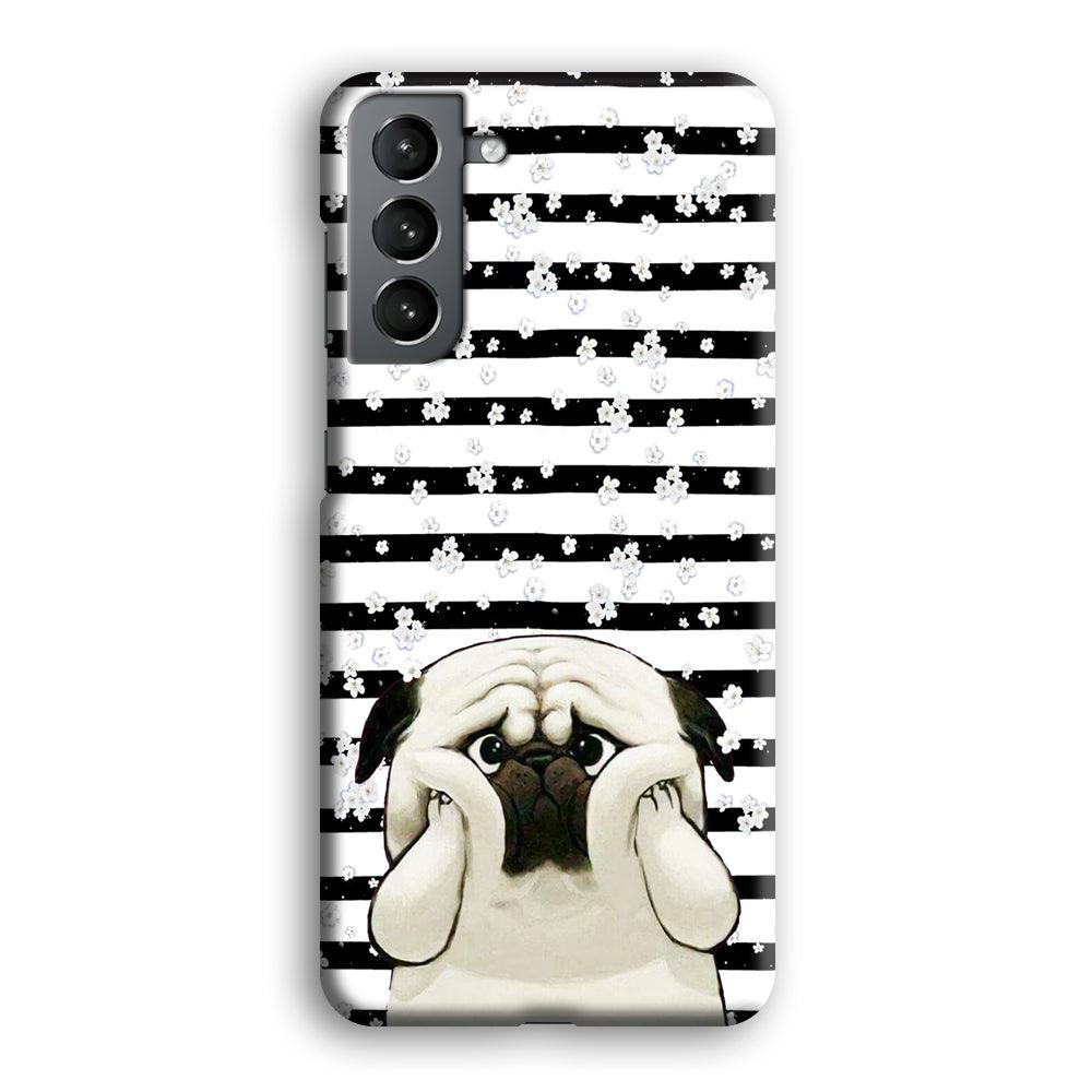 Chubby Face Pug Samsung Galaxy S21 Plus Case-Oxvistore