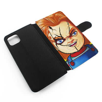 Chucky Child’S Doll Flip Wallet Phone Case