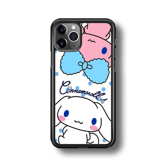 Cinnamoroll Best Comrade iPhone 11 Pro Case-Rubber White (2D Case)-Oxvistore