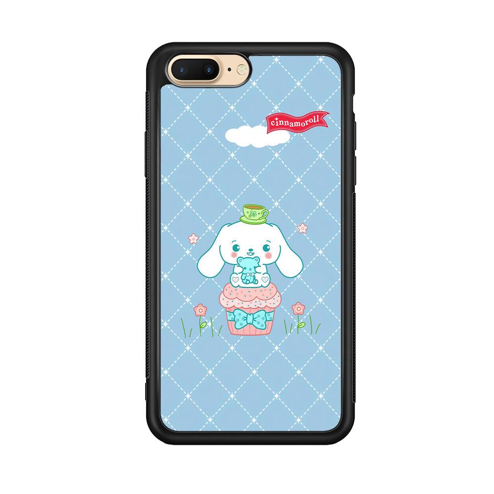 Cinnamoroll Flag in The Sky iPhone 7 Plus Case-Rubber Black (2D Case)-Oxvistore