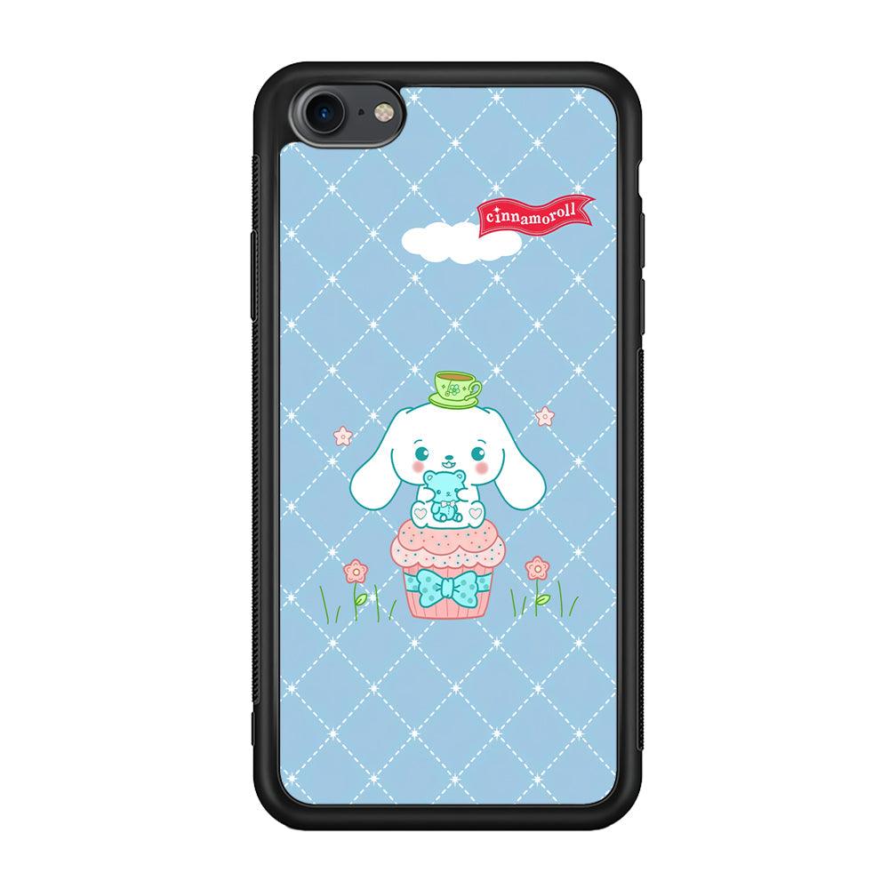 Cinnamoroll Flag in The Sky iPhone 7 Case-Rubber Black (2D Case)-Oxvistore