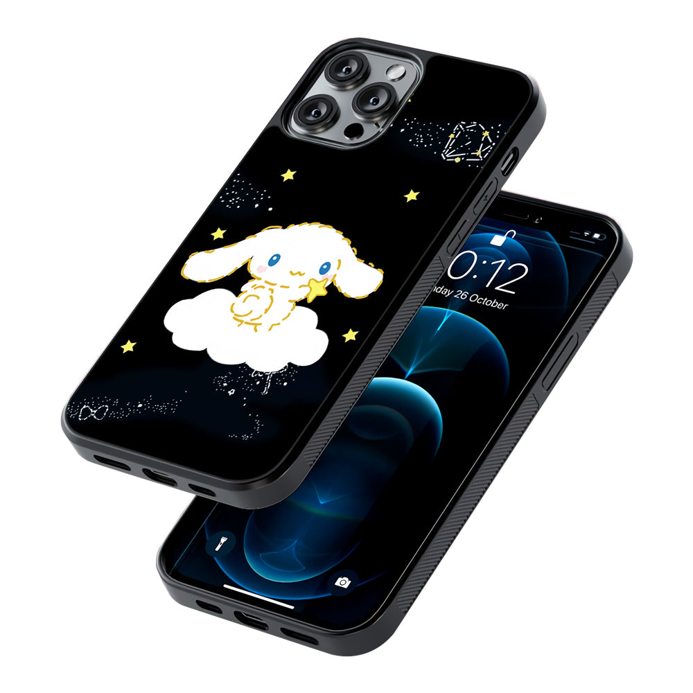 Cinnamoroll Night Star 2D Rubber Phone Case