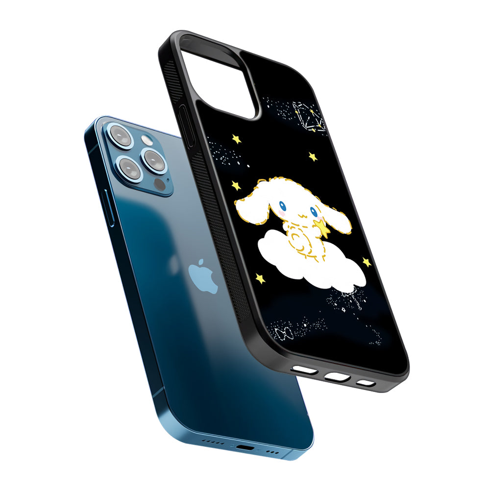 Cinnamoroll Night Star 2D Rubber Phone Case