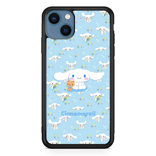 Cinnamoroll Sitting Playing Dolls iPhone 13 Case-Oxvistore