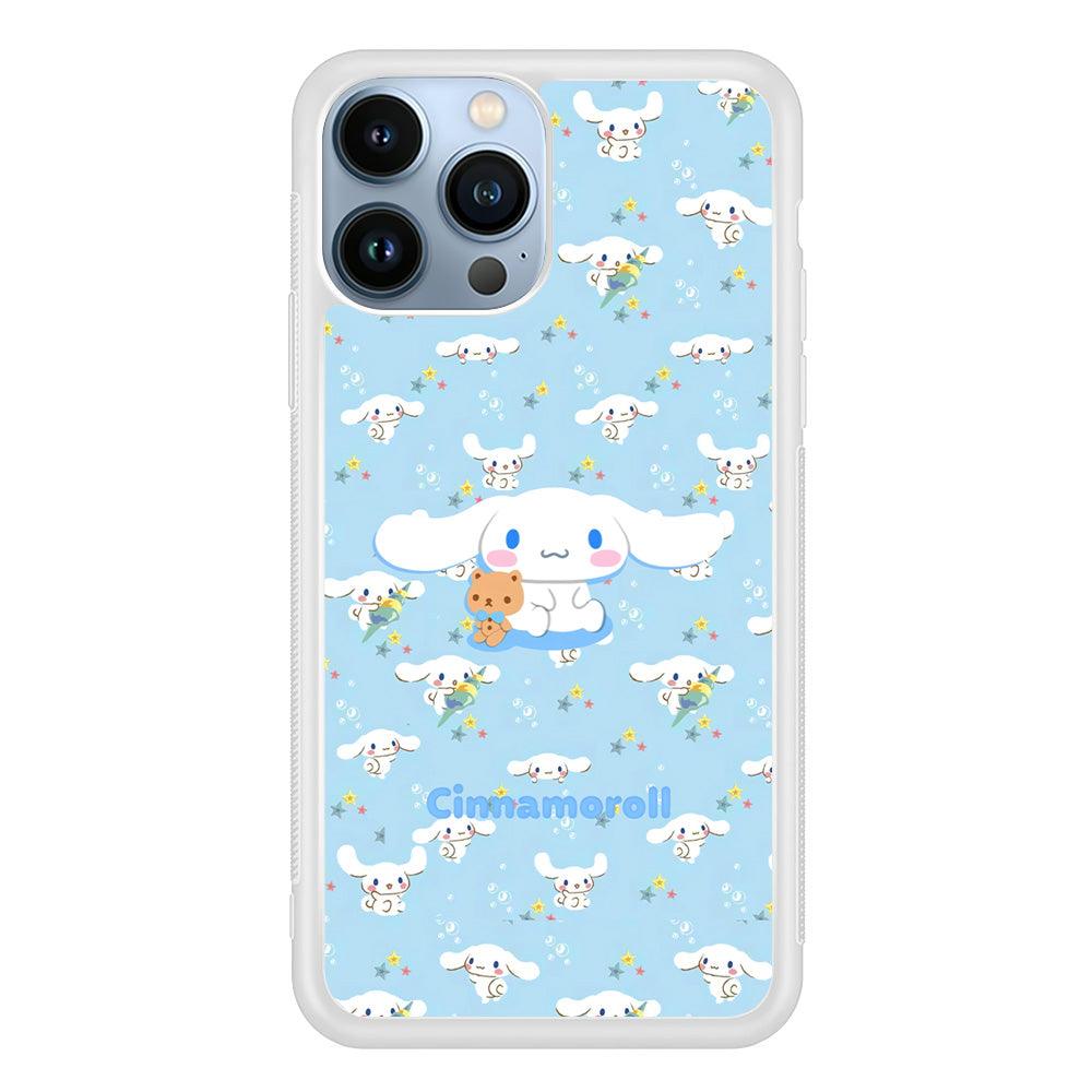 Cinnamoroll Sitting Playing Dolls iPhone 15 Pro Max Case-Oxvistore