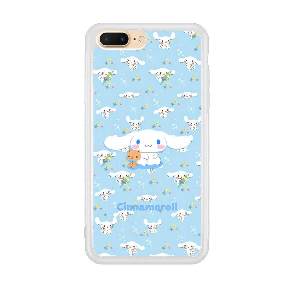 Cinnamoroll Sitting Playing Dolls iPhone 8 Plus Case-Oxvistore