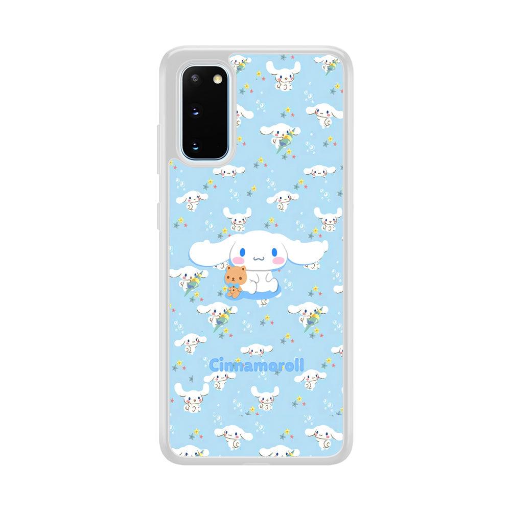 Cinnamoroll Sitting Playing Dolls Samsung Galaxy S20 Case-Oxvistore