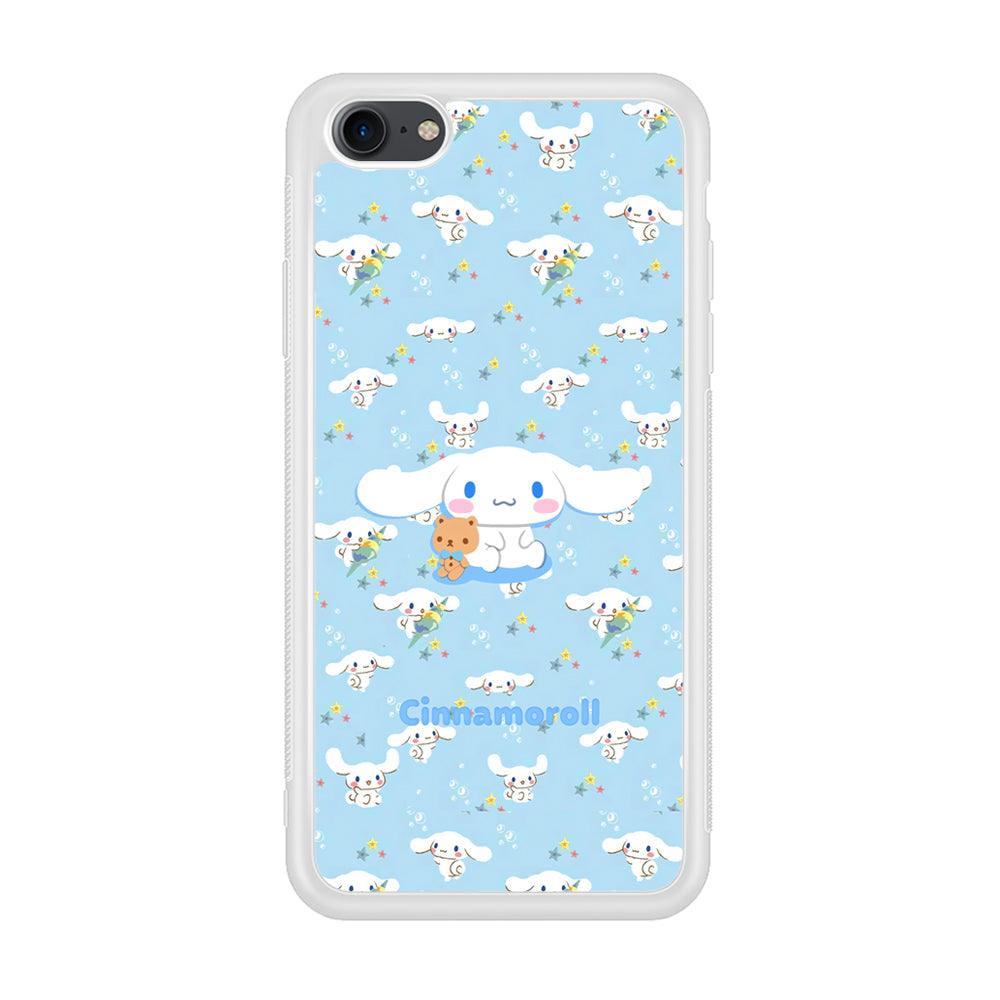 Cinnamoroll Sitting Playing Dolls iPhone 8 Case-Oxvistore