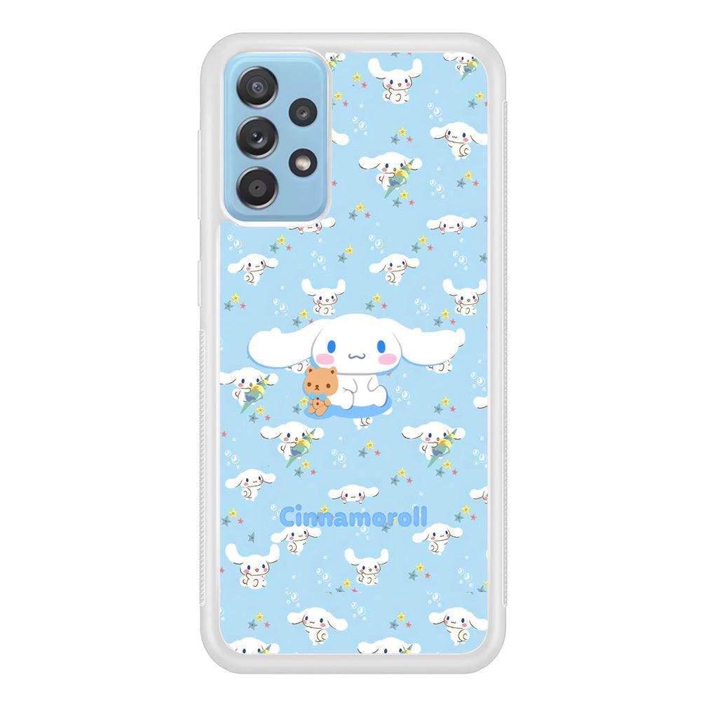 Cinnamoroll Sitting Playing Dolls Samsung Galaxy A52 Case-Oxvistore