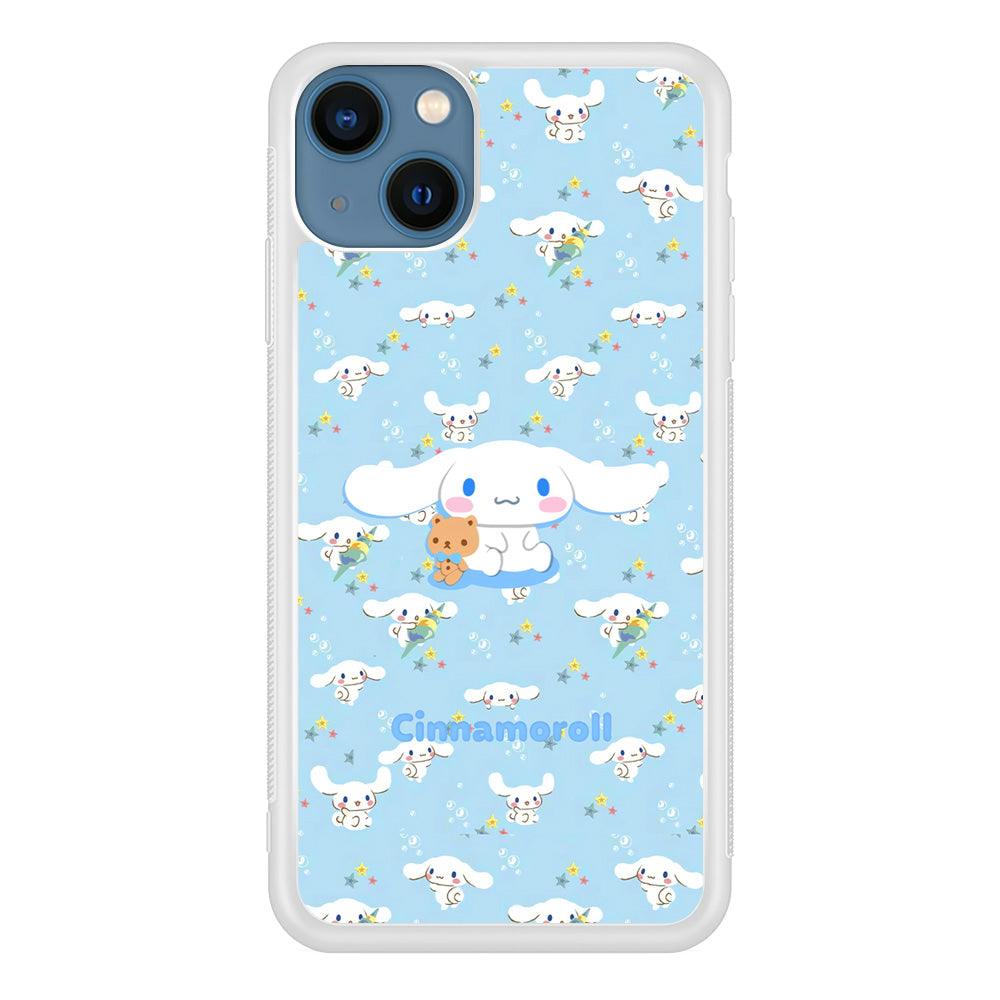 Cinnamoroll Sitting Playing Dolls iPhone 13 Case-Oxvistore