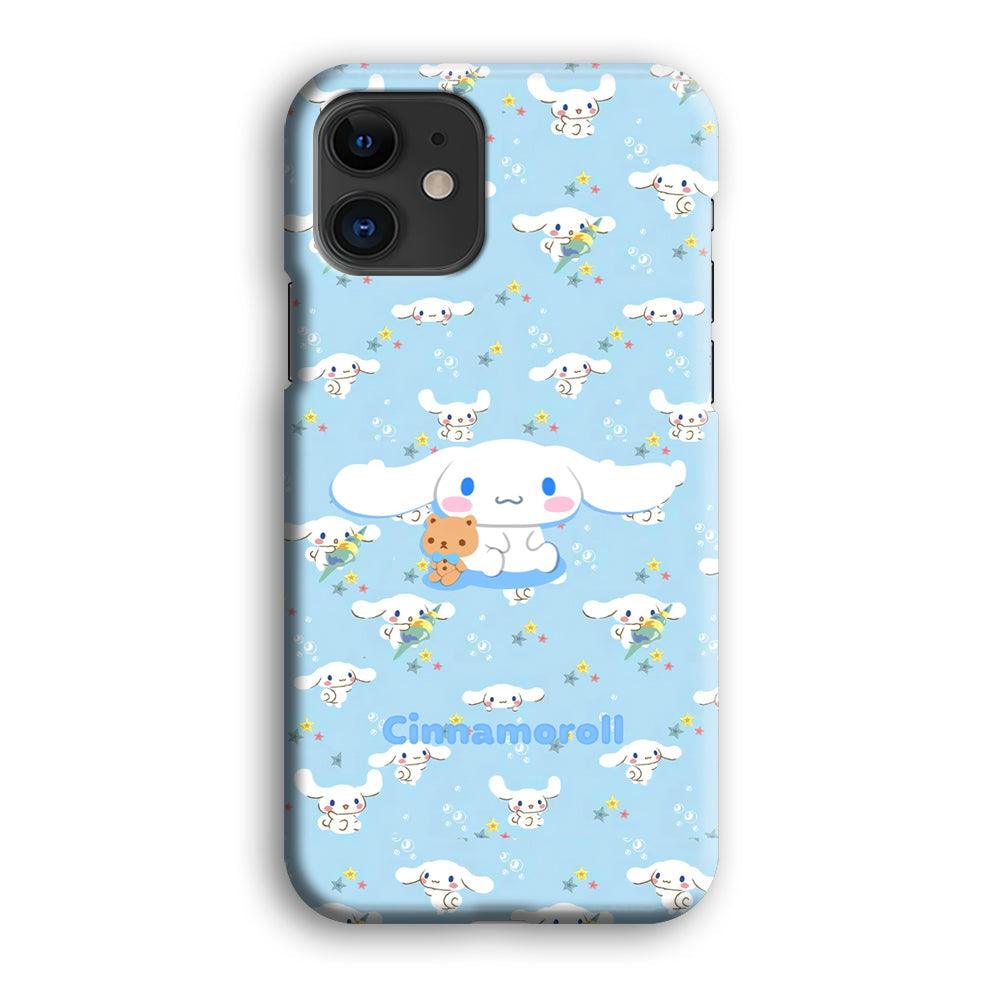 Cinnamoroll Sitting Playing Dolls iPhone 12 Case-Oxvistore