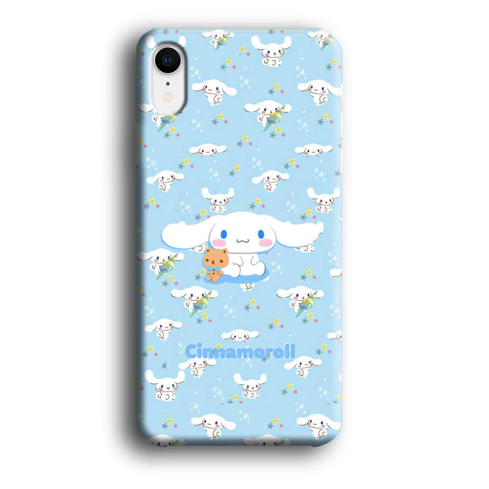 Cinnamoroll Sitting Playing Dolls iPhone XR Case-Oxvistore