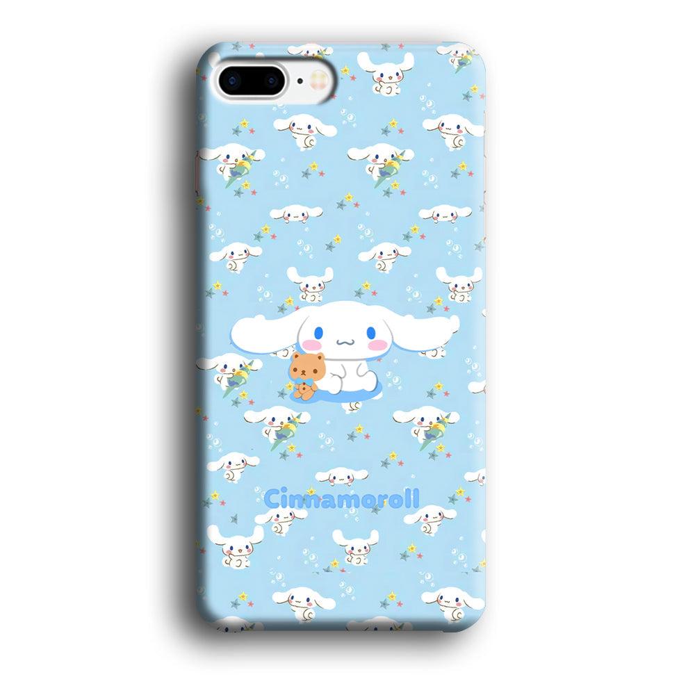 Cinnamoroll Sitting Playing Dolls iPhone 8 Plus Case-Oxvistore