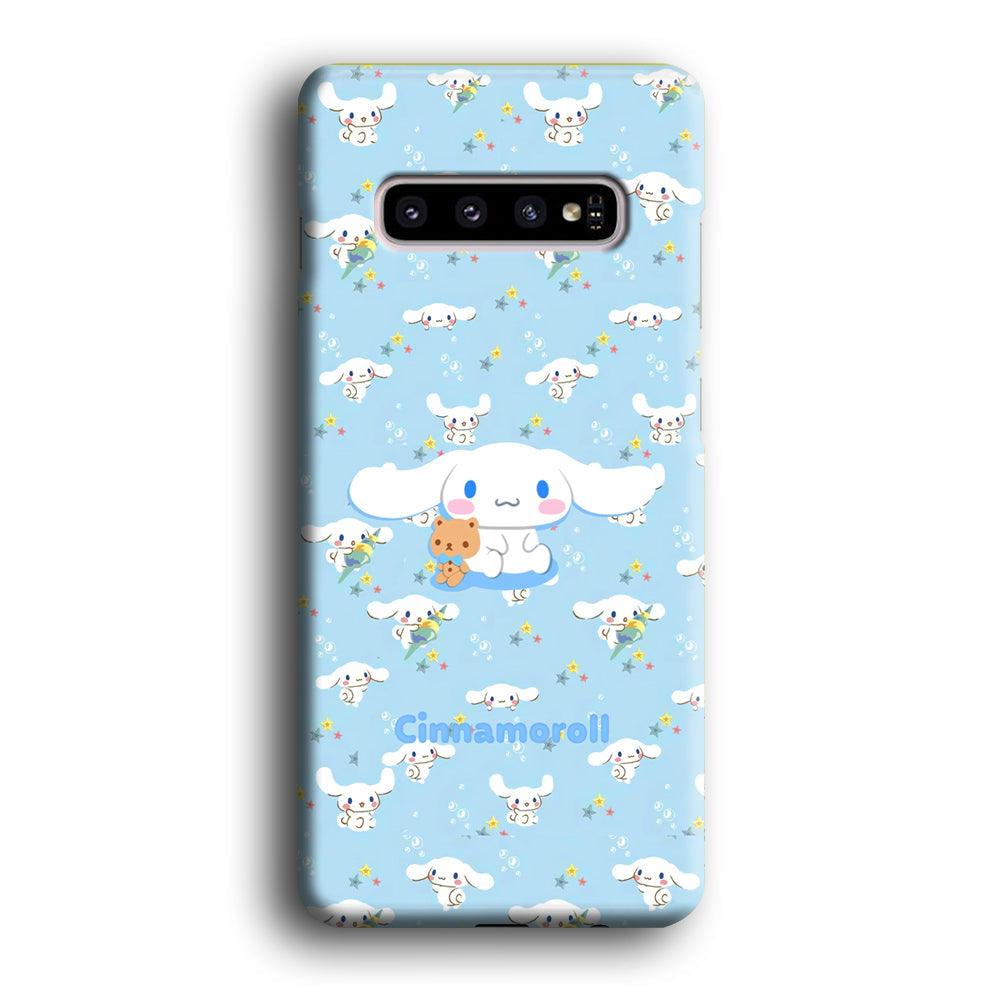 Cinnamoroll Sitting Playing Dolls Samsung Galaxy S10 Plus Case-Oxvistore