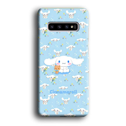 Cinnamoroll Sitting Playing Dolls Samsung Galaxy S10 Plus Case-Oxvistore