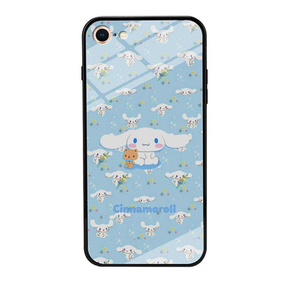 Cinnamoroll Sitting Playing Dolls iPhone 8 Case-Oxvistore