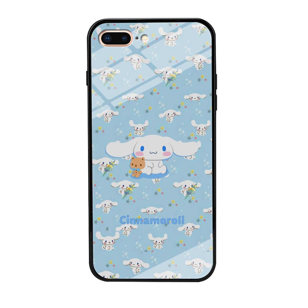 Cinnamoroll Sitting Playing Dolls iPhone 8 Plus Case-Oxvistore