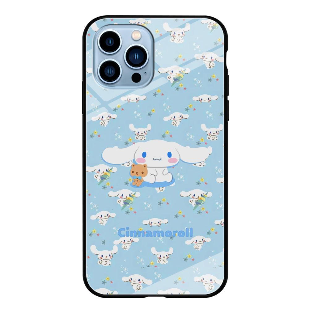 Cinnamoroll Sitting Playing Dolls iPhone 15 Pro Max Case-Oxvistore