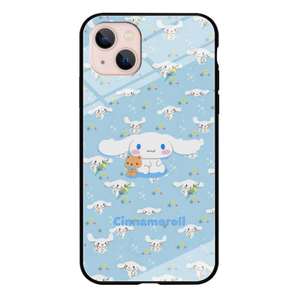 Cinnamoroll Sitting Playing Dolls iPhone 13 Case-Oxvistore