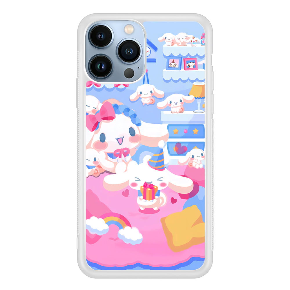 Cinnamoroll's Birthday 2D Rubber Phone Case