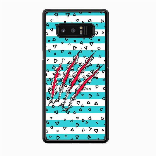 Claw in Triangle Line Samsung Galaxy Note 8 Case-Oxvistore