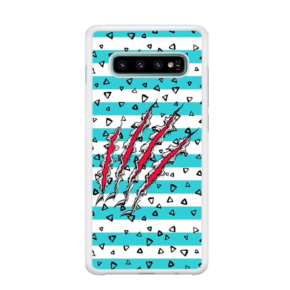 Claw in Triangle Line Samsung Galaxy S10 Plus Case-Oxvistore