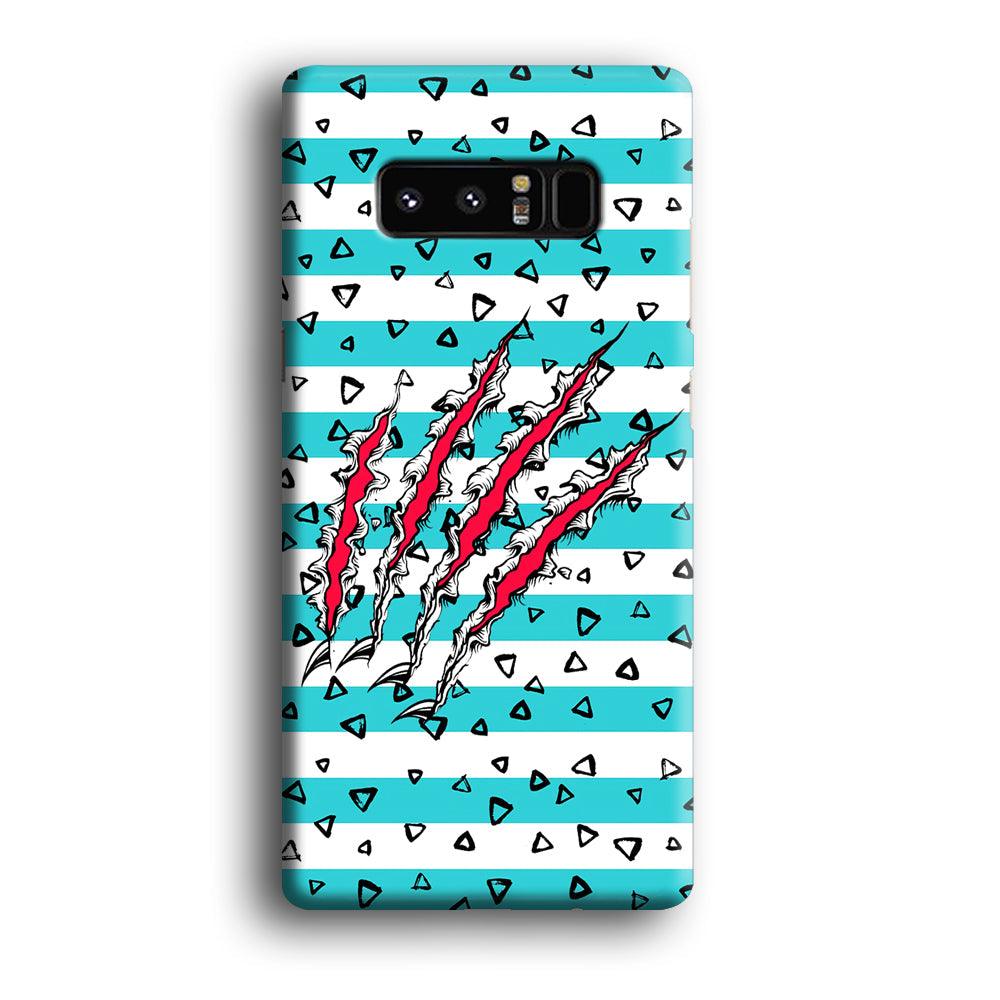 Claw in Triangle Line Samsung Galaxy Note 8 Case-Oxvistore