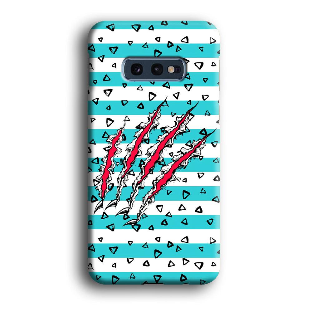 Claw in Triangle Line Samsung Galaxy S10E Case-Oxvistore