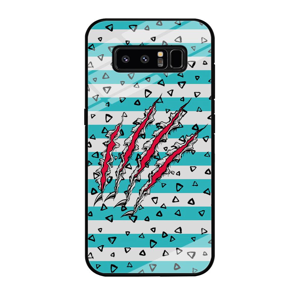 Claw in Triangle Line Samsung Galaxy Note 8 Case-Oxvistore