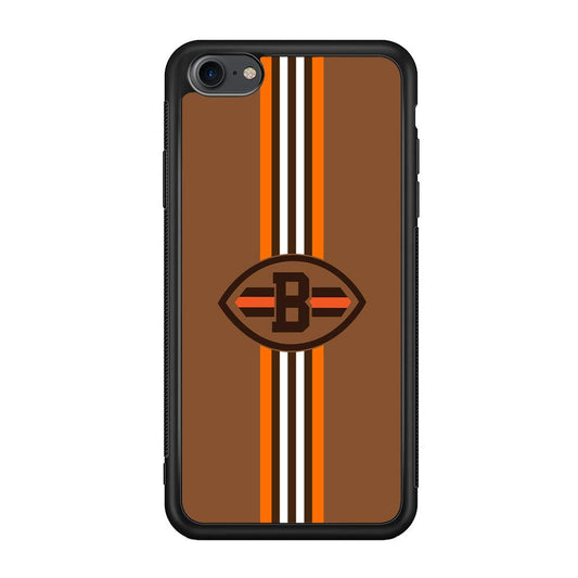 Cleveland Browns Strike Color Pennant iPhone 8 Case-Oxvistore