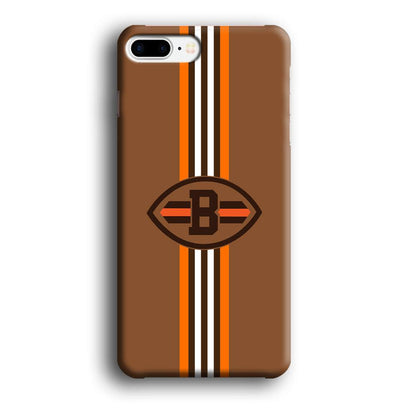 Cleveland Browns Strike Color Pennant iPhone 8 Plus Case-Oxvistore