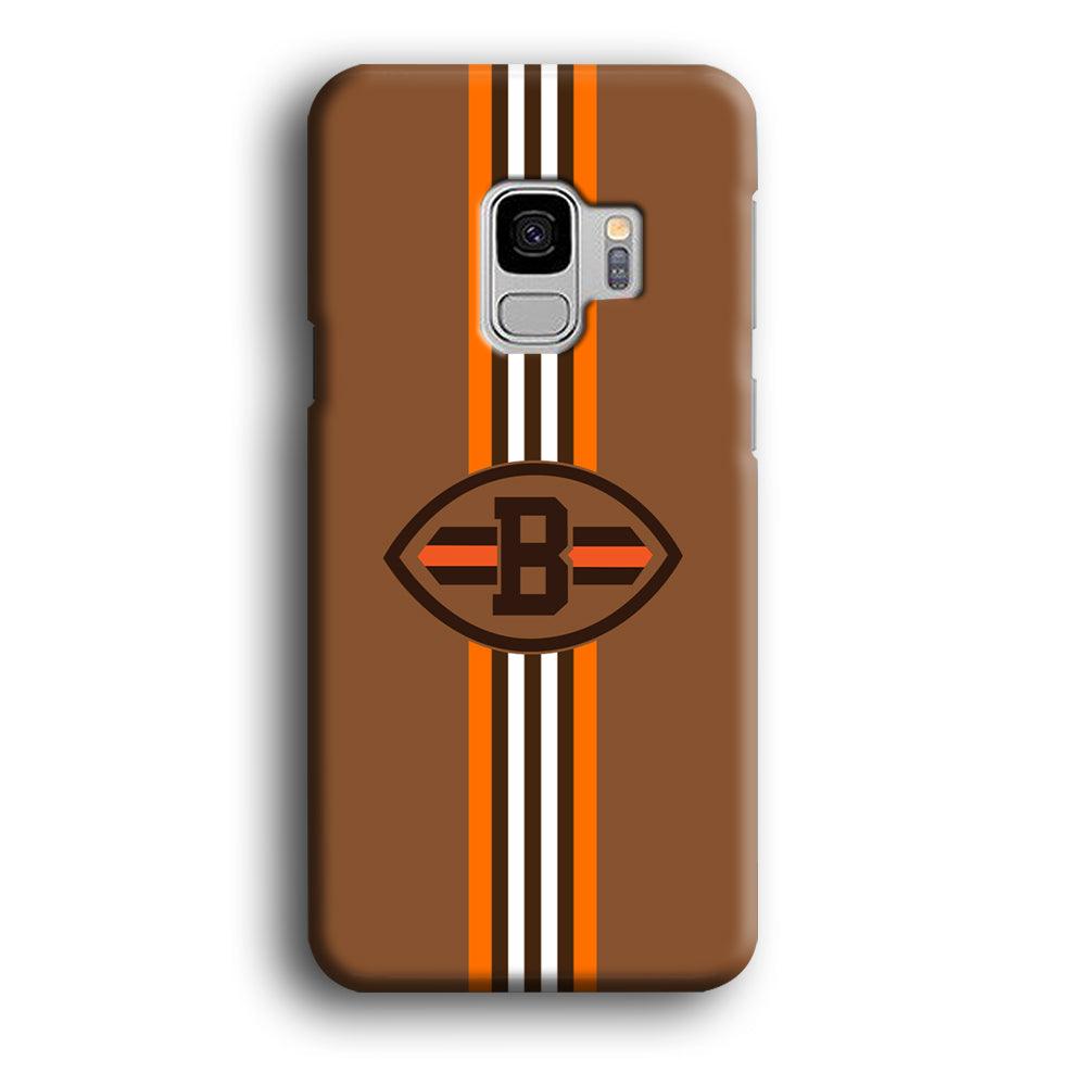 Cleveland Browns Strike Color Pennant Samsung Galaxy S9 Case-Oxvistore