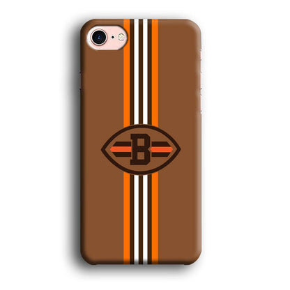 Cleveland Browns Strike Color Pennant iPhone 8 Case-Oxvistore