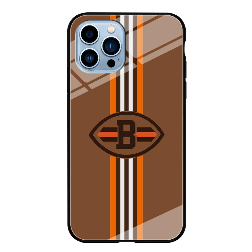 Cleveland Browns Strike Color Pennant iPhone 15 Pro Max Case-Oxvistore