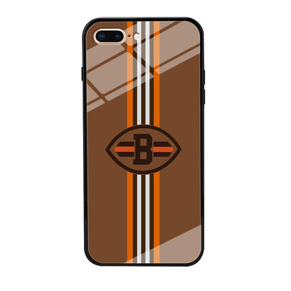 Cleveland Browns Strike Color Pennant iPhone 8 Plus Case-Oxvistore