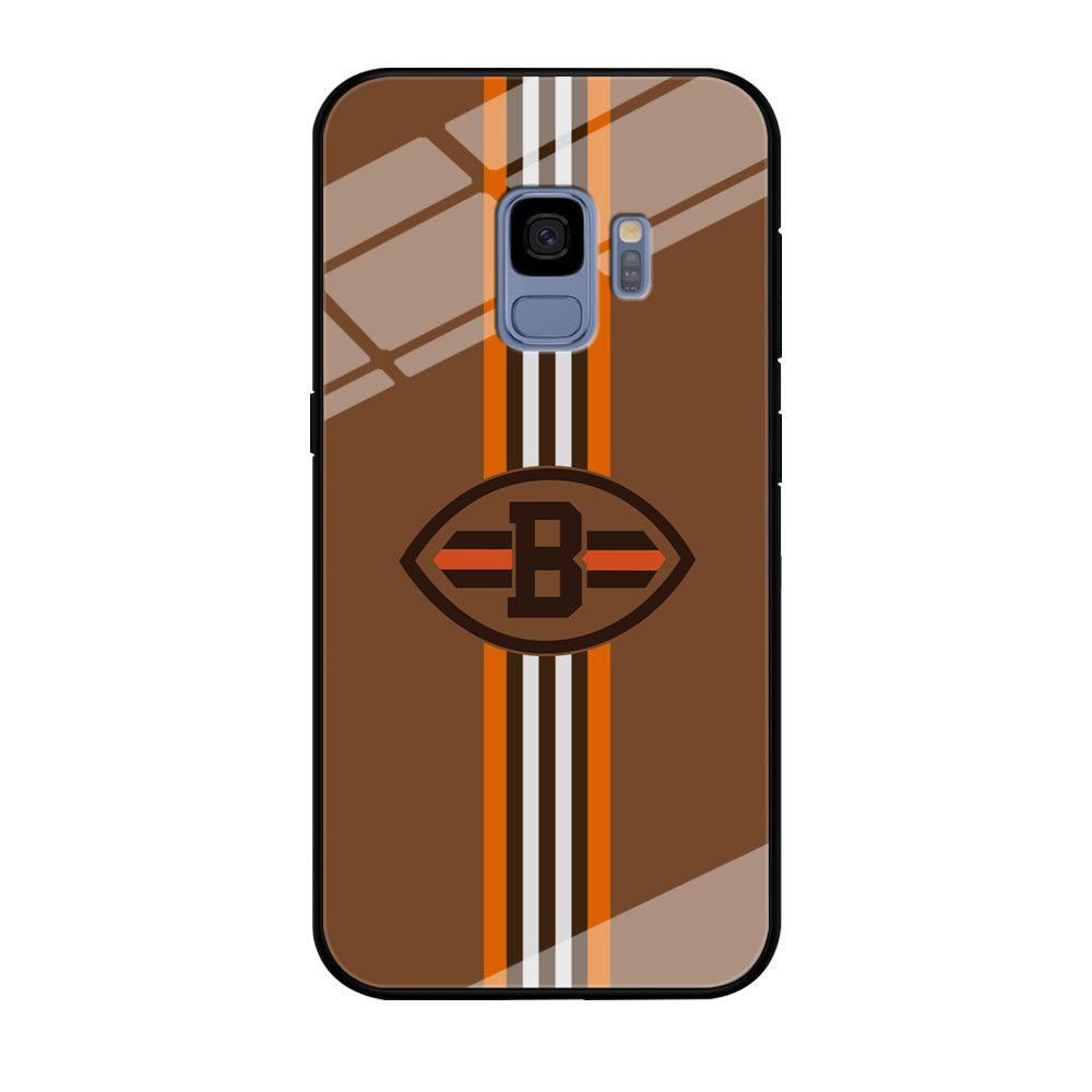 Cleveland Browns Strike Color Pennant Samsung Galaxy S9 Case-Oxvistore