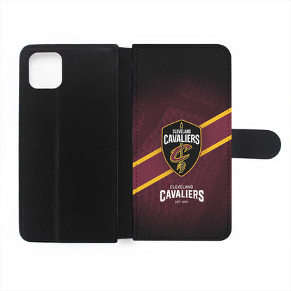 Cleveland Cavaliers Logo Flip Wallet Phone Case